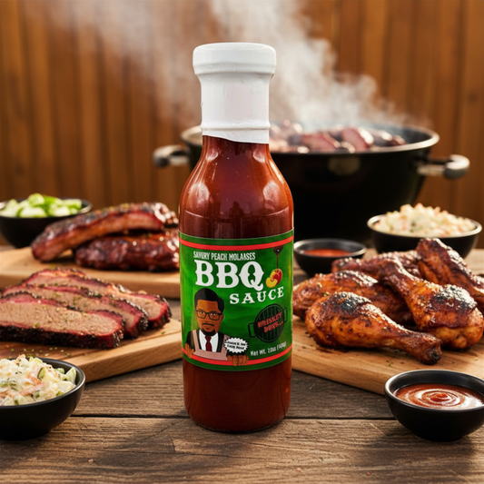 PEACH MOLASSES BBQ SAUCE