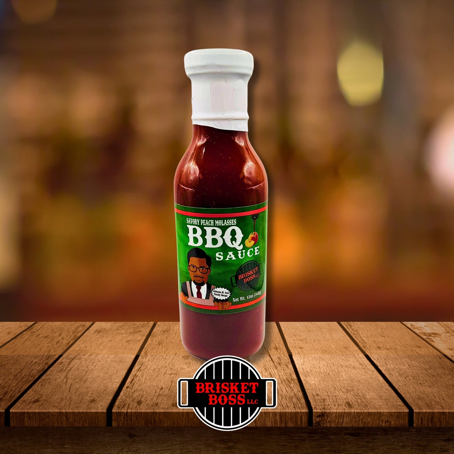 PEACH MOLASSES BBQ SAUCE